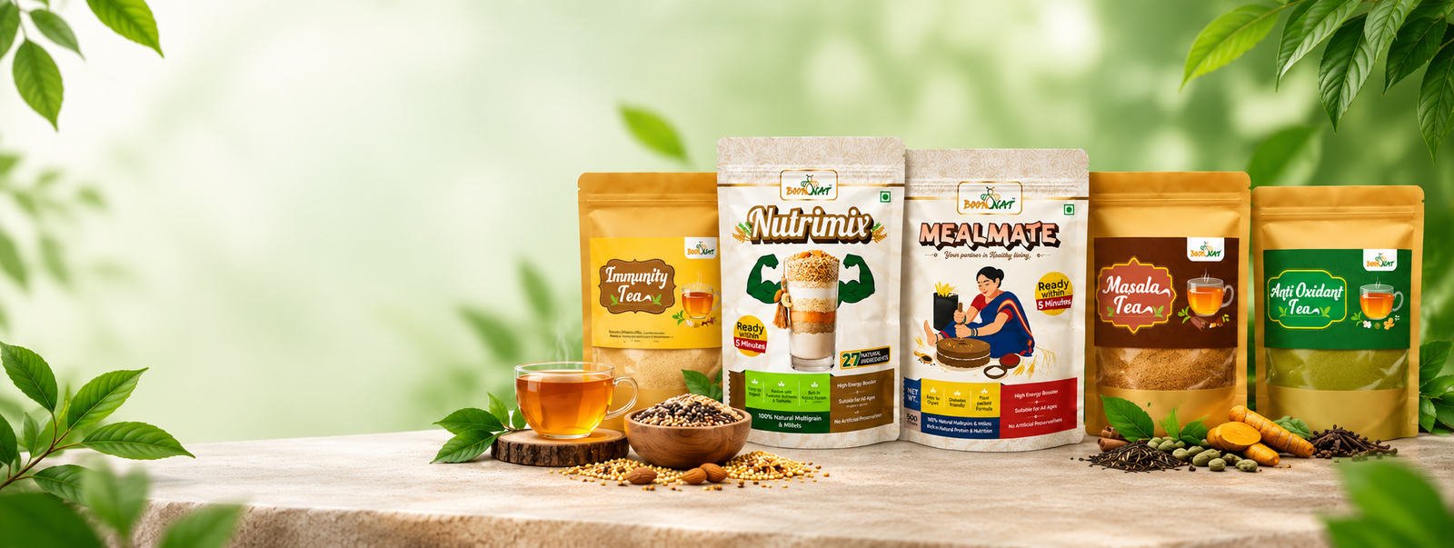 Boonnat herbal food products